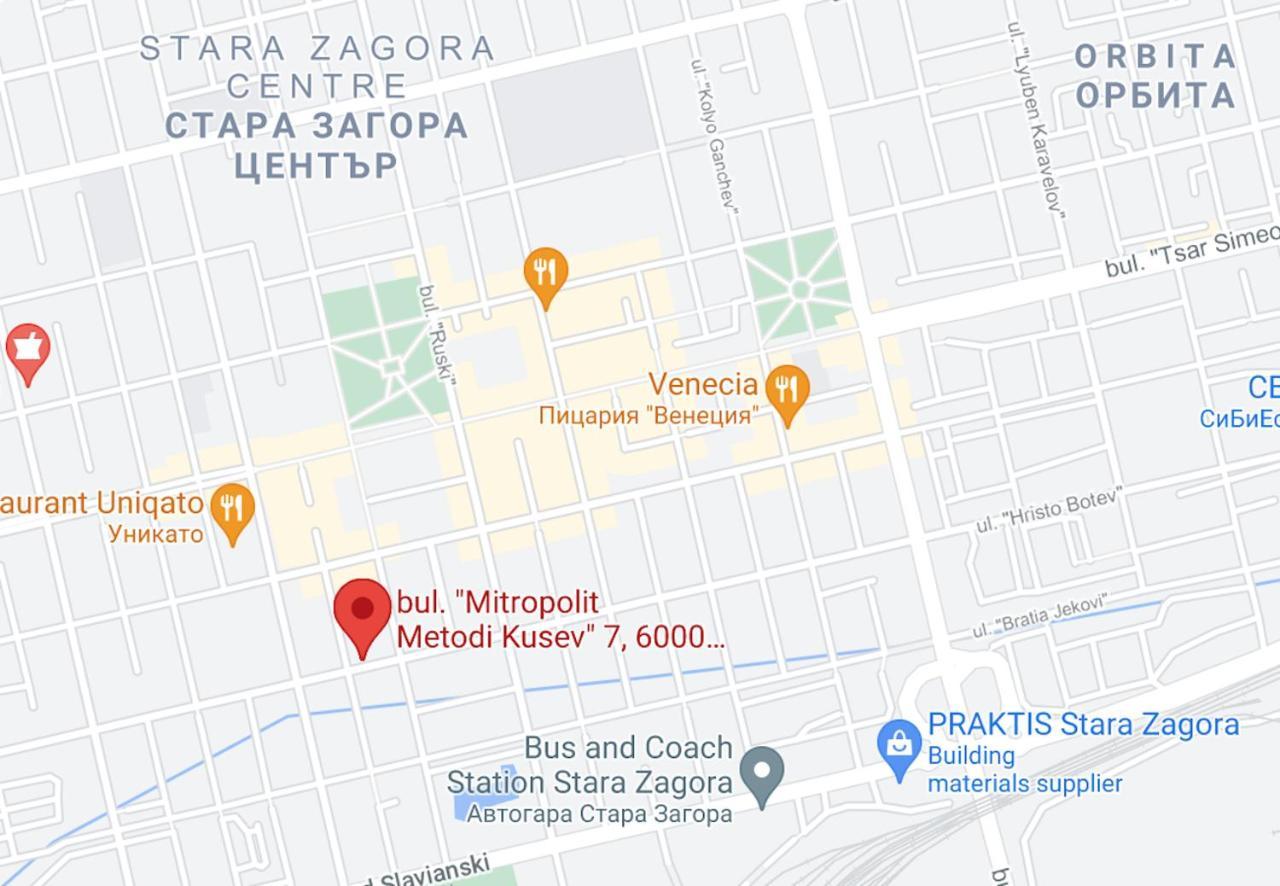 Sunny Central Apartment With Tv & Wi-Fi Stara Zagora Zewnętrze zdjęcie
